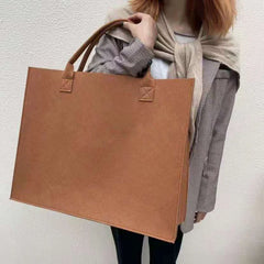 Casual Vintage Brown Tote Bag for Women