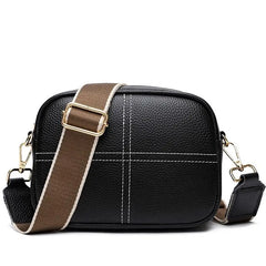 Women Leather Crossbody Bag Waterproof Large Capacity Messenger Bag