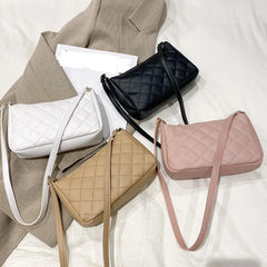 Embroidered Square Bag Women's Messenger Handbag