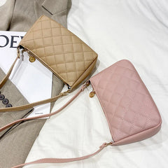 Embroidered Square Bag Women's Messenger Handbag
