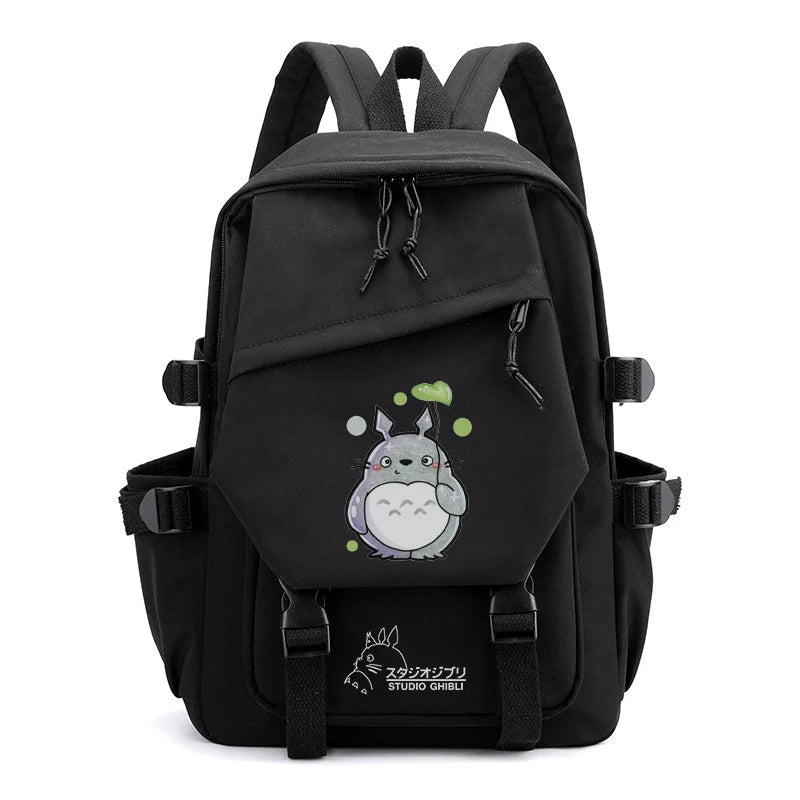 Totoro Cat Neighbor Anime Waterproof Backpack for School