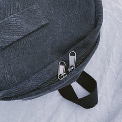 Canvas Travel Backpack Women High Capacity Zipper School Bag
