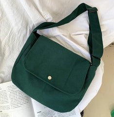 Vintage Canvas Shoulder Bag