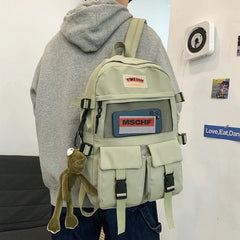Waterproof Ladies Backpack Large Capacity Student Bag