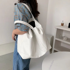 Large-Capacity One-Shoulder Bucket Bag High-Quality Big Bag Female
