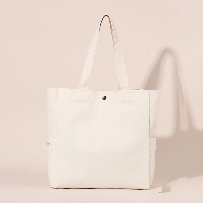 Large-capacity One-Shoulder Tote Bag Japanese Literature