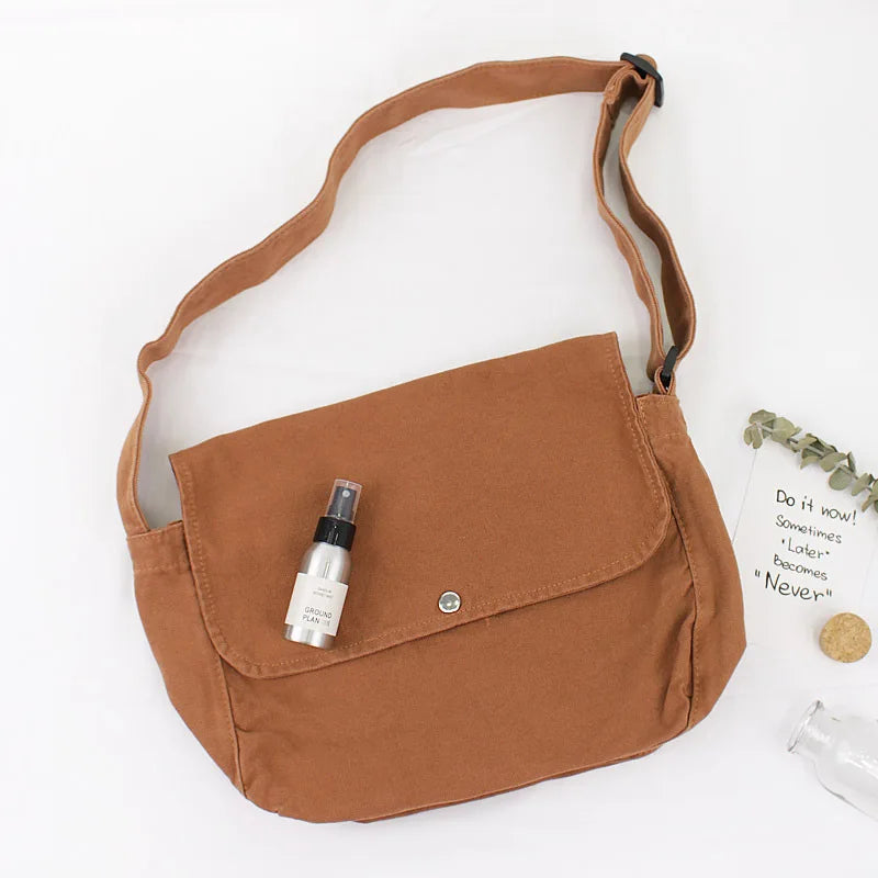 Canvas Handbags Art Shoulder Messenger Bag Couple Models