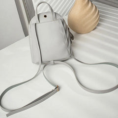 Women's Double Pull Bump Small Backpack Mini Backpack