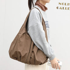 Retro Cloud Tote Bag Casual Canvas Handbag for Women