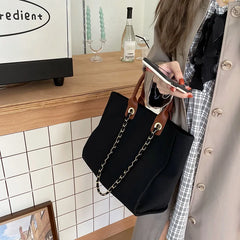 Canvas Occupational Commuting Shoulder Bag