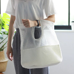 Hollow Mesh Women's Bag Fishing Net Handbag