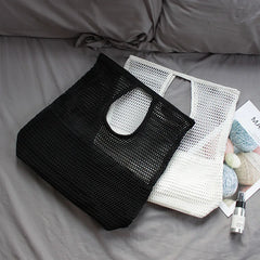 Hollow Mesh Women's Bag Fishing Net Handbag