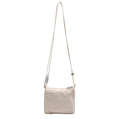 Leisure Canvas Shoulder Bag with O-ring Zipper