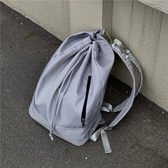 Waterproof Drawstring Women Backpack School Bag for Teenage Girls
