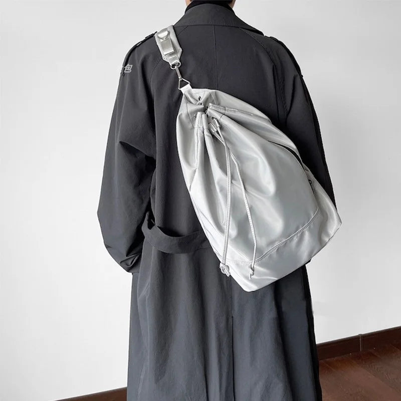 Waterproof Drawstring Women Backpack School Bag for Teenage Girls