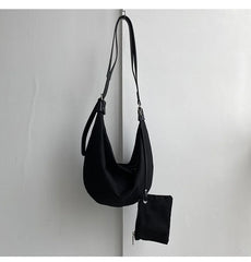 Canvas Shoulder Bag Messenger Bag Daily Commuter Bag