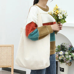 Casual Retro Canvas Bag One-Shoulder Women's Handbag