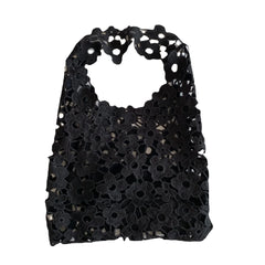 Leisure One Shoulder Bucket Bag Lace Craft Large Capacity