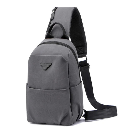 Retro Waterproof Men's Chest Bag