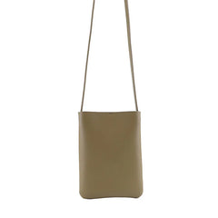 Retro Vertical Ladies Mobile Phone Bag PU Leather Small Shoulder Bag