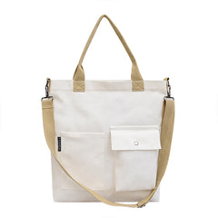 Student Portable Canvas Bag Large Capacity Single Shoulder Women's Bag