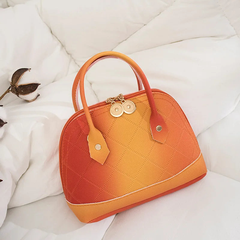 Girl Gradient Shell Bag Lady Wild Girl Heart Handbag Chain Bag