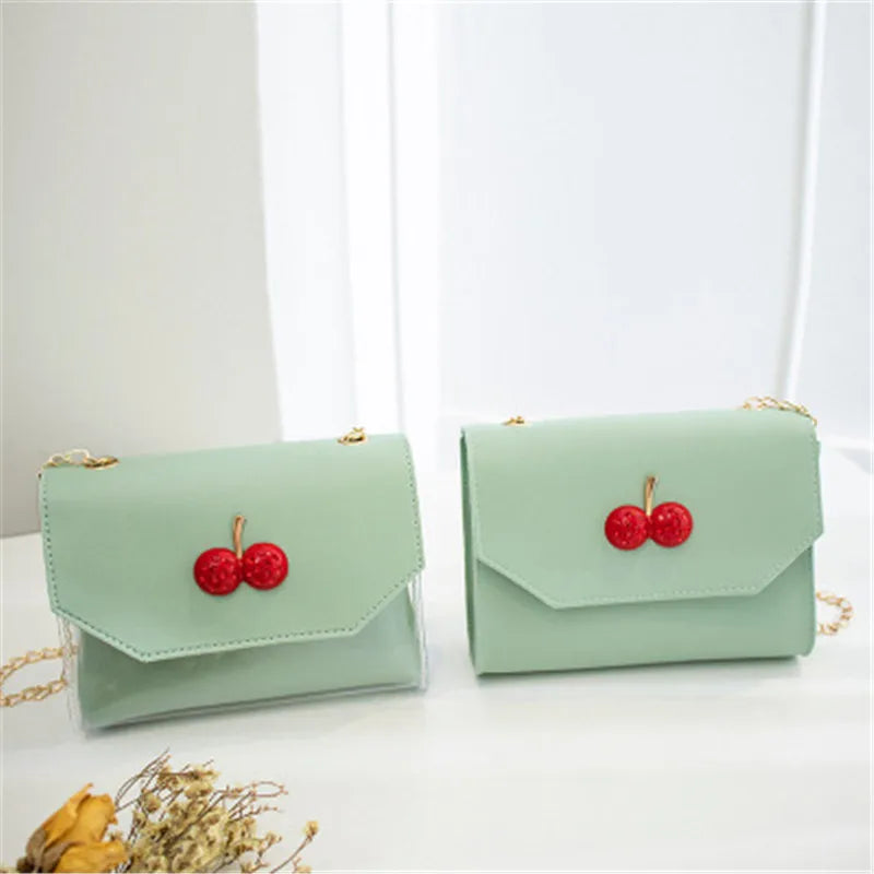 Diagonal Cross Small Bag Transparent Package