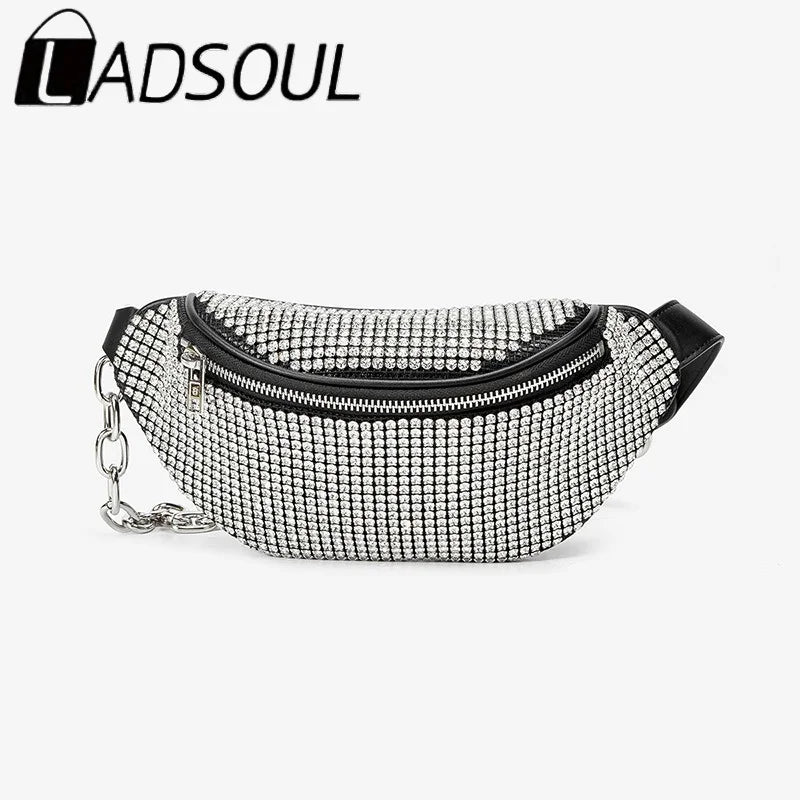 LADSOUL Diamond Underarm Bags Clutch Banquet Shoulder Messenger