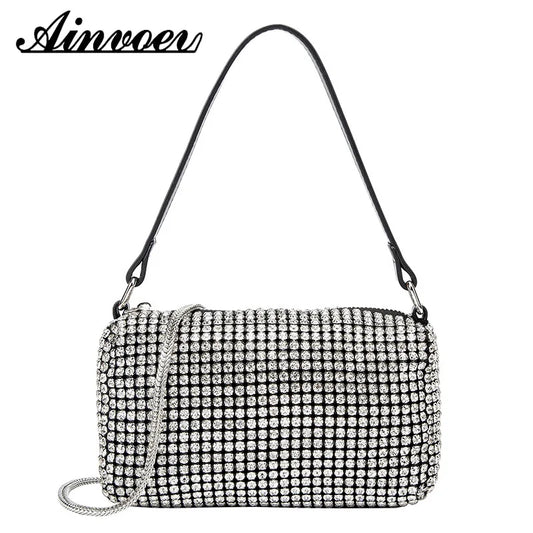 LADSOUL Diamond Underarm Bags Clutch Banquet Shoulder Messenger