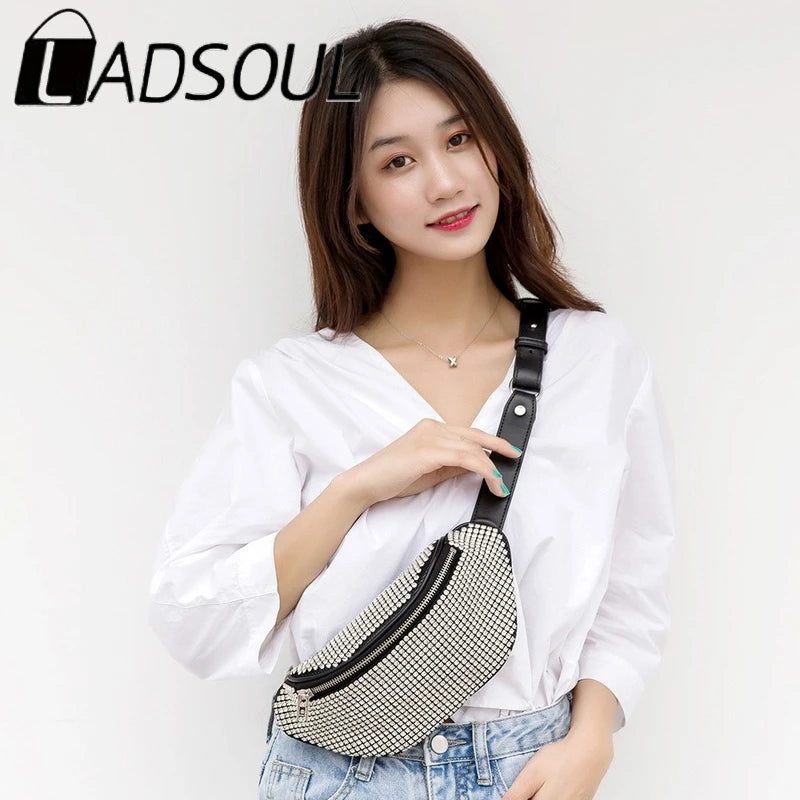 LADSOUL Diamond Underarm Bags Clutch Banquet Shoulder Messenger