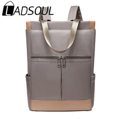 LADSOUL Oxford Waterproof Women Backpack Laptop Large Capacity Shoulder Bags