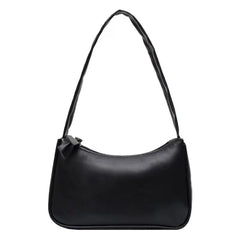 Purple PU Ladies Handbag Retro Small Shoulder Bag