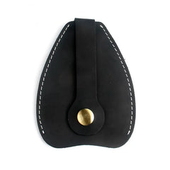 Vintage Crazy Horse Leather Key Wallet Keychain Covers Key Case Bag
