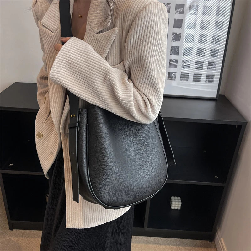 Vintage Small Leather Crossbody Bags for Women