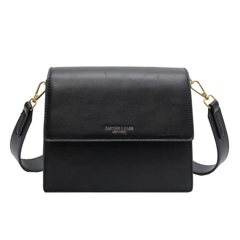 Double Layer Flap Crossbody Shoulder Handbag Small