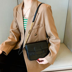Small Chain Crossbody Bag for Women Flap Handbag