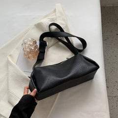 Vintage Leather Crossbody Bag Women