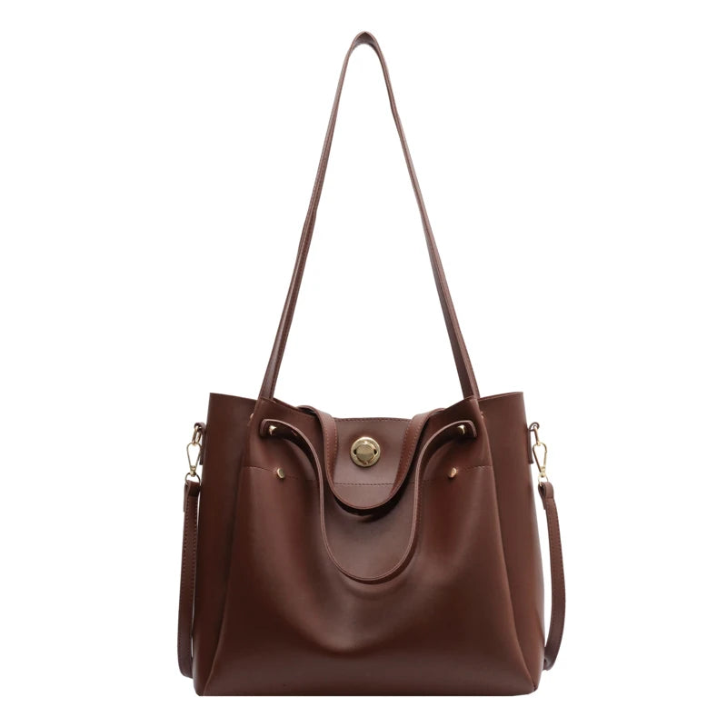 Women's Leather Shoulder Side Bag Crossbody Purse
