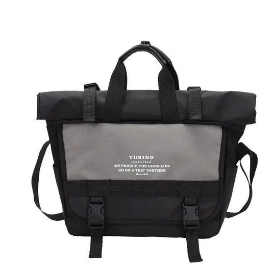 LENLEI Messenger bag men's tide tooling Japanese portable dark wind student shou