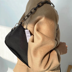 LMQ Women Casual Handbag Purse Chain Shoulder Crossbody Bag