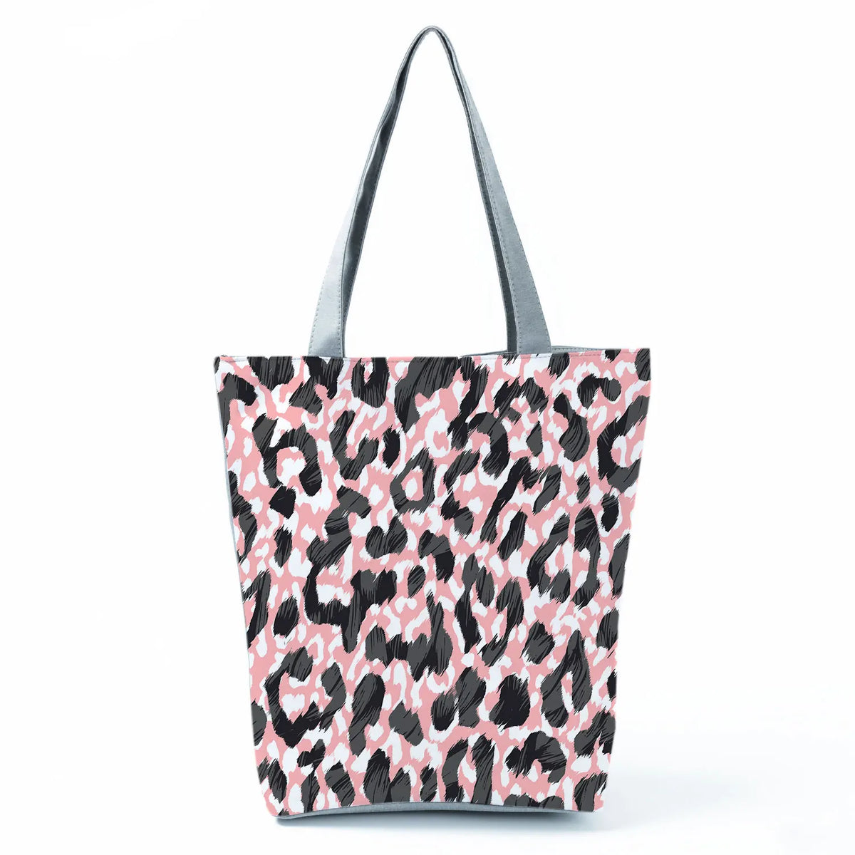 Leopard Print Shopping Bag For Women Handbags Shoulder Tote Bags