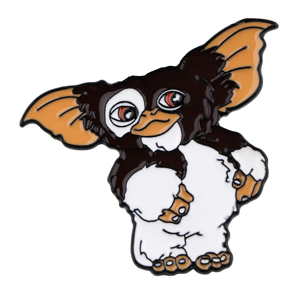 80's Anime Halloween Monster Enamel Pin Brooch