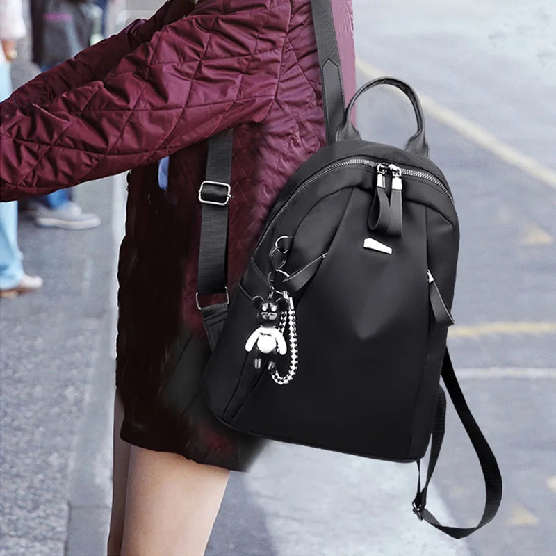 Women's Oxford Fabric Casual Backpack