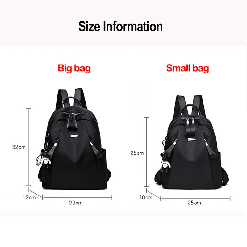Women's Oxford Fabric Casual Backpack