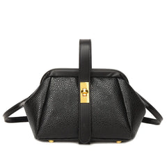 Soft Leather Crossbody Clutch Casual Dumpling Bag Women's Handbags