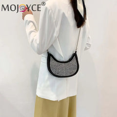 Small PU Leather Shoulder Bags for Women Zipper Handbag Female Travel