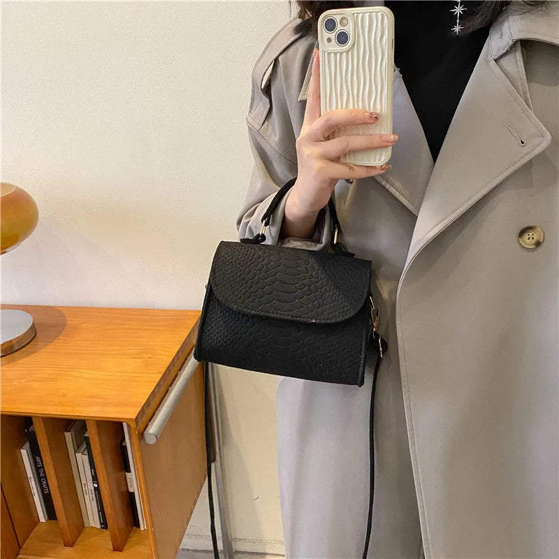 Retro Square Crossbody Bags for Women