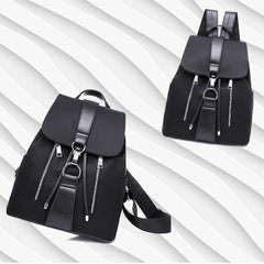 Waterproof Ladies Backpack PU Leather Shoulder Bag