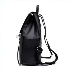 Waterproof Ladies Backpack PU Leather Shoulder Bag