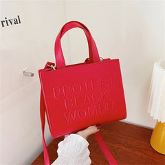 Candy Leather Crossbody Bag for Women